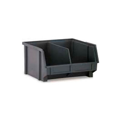 LEWISBins ESD-Safe Hanging & Stacking Part Bin PB20x-XL - W/Divider, 4"W x 7"D x 2-29/32"H - Pkg Qty 24