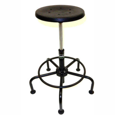 ShopSol Utility Stool with 14 Diameter Seat-Pentagon Foot Ring