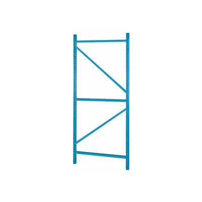 Bulk Storage Rack Welded Upright, 24"Dx72"H, Gray