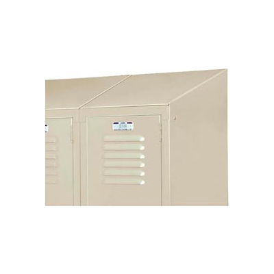 Lyon Slope Top Kit PP58351For Lyon Lockers One-Wide- 18"Wx18"D - Putty