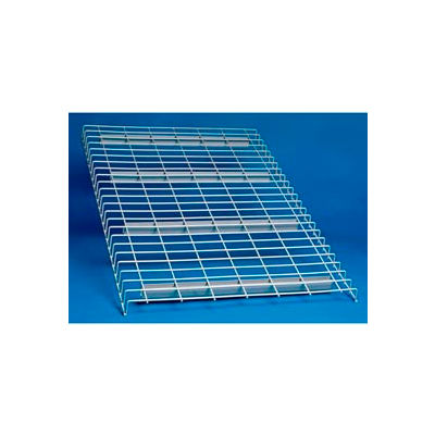 Wire Decking Panel For Pallet Rack 46 Wx42 D 3000 Capacity Gray B2795 Globalindustrial Com