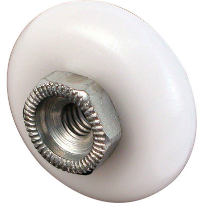 Prime-Line M 6000 Tub Enclosure Round Roller, 3/4-Inch,(Pack of 2)