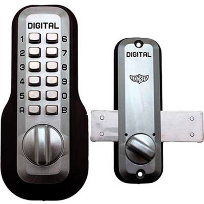 Lockey Digital Door Lock M220 Surface Mount Deadbolt, Marine Grade ...