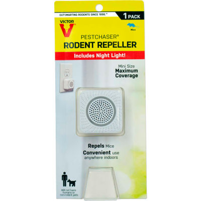 Victor Pestchaser Rodent Repellent with Nightlight, Sonic Repellent - 1/Pack - M751K