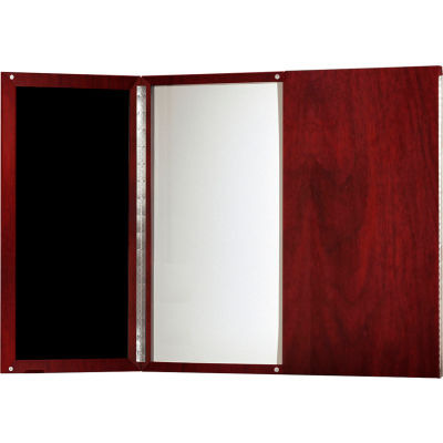 Safco® Medina Series Presentation Board Mahogany