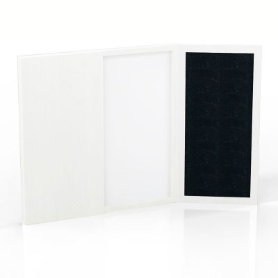 Safco® Medina Series Presentation Board Textured Sea Salt