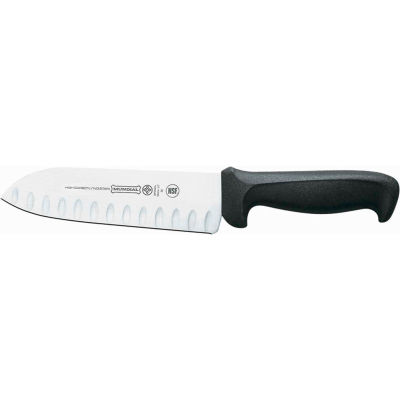 Mundial 5604-7GE - Santoku Knife, Granton Edge, 7", Black - Pkg Qty 6