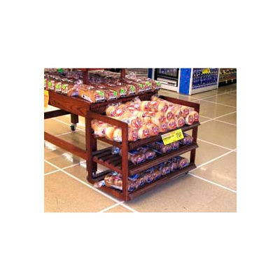 Portable Bakery Rack, 39"L x 20-1/2"W x 34"H, Hardwood, African Limba