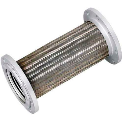 Braided Hose W/Carbon Steel Fixed & Floating Flanges 1-1/2 x 12