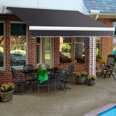 Awntech MM8-98-GUN Retractable Awning Manual 8'W x 10"H x 7'D Gun