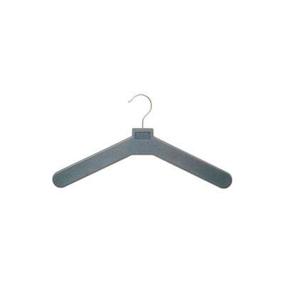 Open Hook Hangers, 24 Pack, Charcoal Gray