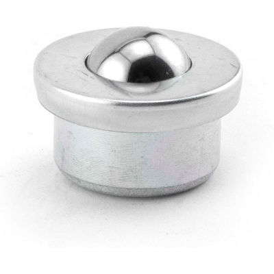 Hudson Bearings 5/8" Carbon Steel Machined Drop-In Ball Transfer MBT-5/8CS