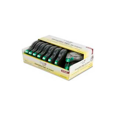 Tombow® Mono Correction Tape, Single-Line, Non-Refillable, 1/6 in x 394 in, White, 10/Pack