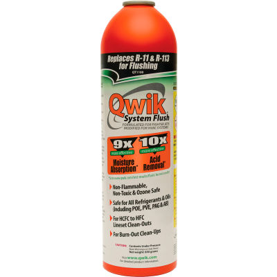 Qwik System Flush® Orange QT1100 - 2 Lb. Aerosol Container