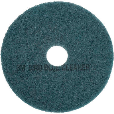 3M Blue Cleaner Pad 5300, 19 in, 5/case