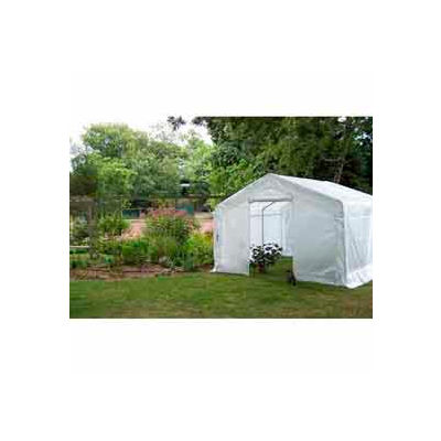 Greenhouses & Indoor Gardening | Greenhouses-Poly Sheet | Translucent Greenhouse, Peak Style 12 ...