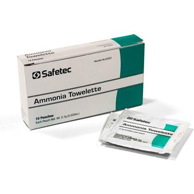 Ammonia Inhalant Wipes, 10/Box