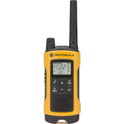 Motorola Talkabout® T402 Two-Way Radios, Yellow/Black - 2 Pack