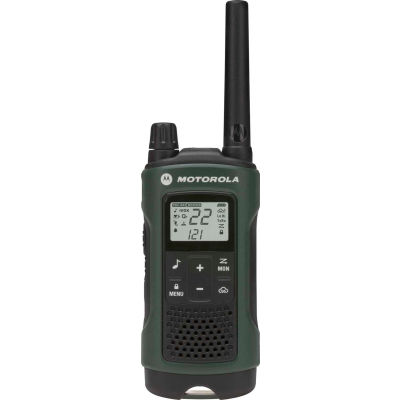 Motorola Talkabout® T465 Two-Way Radios, Green/Black - 2 Pack