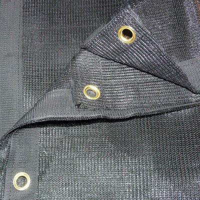 Xtarps, MN-MS70-B0614, 70% Shade Cloth, Shade Tarp, 6'W x 14'L, Black
