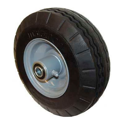 Marathon 00026 2.80/2.50-4 Jag Tread Flat Free - 3" Centered - 1/2" Ball Bearings