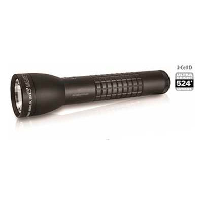 Maglite® ML300LX-S2CC6 2 Cell D LED Flashlight w/ Knurled Grip Black