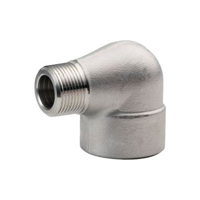Stainless Steel 304 1/2" Elbow 90 Degree Angled Pipe Fitting Female Threaded NPT 
