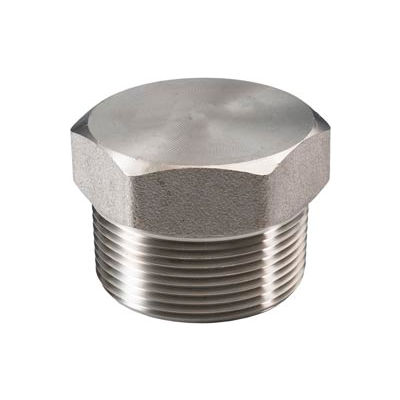 Ss 316 Barstock Hex Head Plug 1/2" Npt Male - Pkg Qty 25
