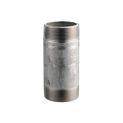 Ss 316/316l Schedule 40 Seamless Pipe Nipple 1-1/4x6 Npt Male - Pkg Qty 10