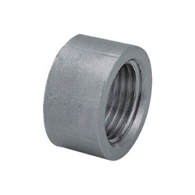 Iso Ss 316 Cast Pipe Fitting Half Coupling 1" Npt Female X Plain - Pkg Qty 50