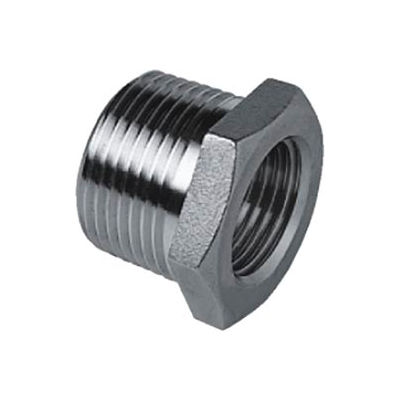 Iso Ss 316 Cast Pipe Fitting Hex Bushing 2" X 1-1/2" Npt Male X Female - Pkg Qty 10