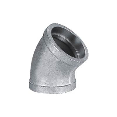 Mss Ss 304 Cast Pipe Fitting 45 Degree Elbow 1" Socket Weld Female - Pkg Qty 13