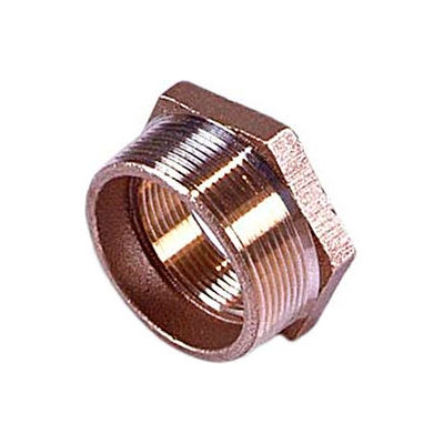 Brass 125 Lb Lead Free Fitting 3/4" X 3/8" Hex Bushing Npt Male X Female - Pkg Qty 50