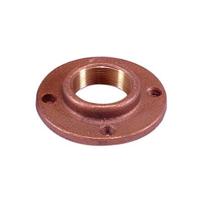 Brass 150 Lb Lead Free Fitting 2-1/2" Threaded Companion Flange NPT Female