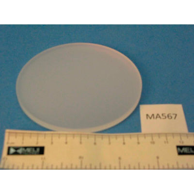 Meiji Techno MA567 Acrylic Frosted Stage Plate, 94.5mm Diameter