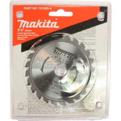 Makita® Carbide Blade, 721005-A, 3-3/8", 24T
