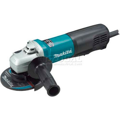 Makita 5" SJS Angle Grinder, 9565PC, 13 Amp, 11,500 RPM, 5/8"-11, Paddle Switch, Lock-Off/On