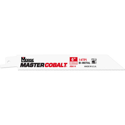 M.K. Morse 398480 Master Cobalt® Metal Reciprocating Saw Blades 10"L x 3/4"W, 18 TPI, 50 PK