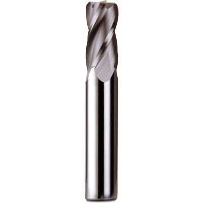 9/16 Shank Dia End Mill Of Cut 4-Flute Solid Carbide 9/16 Dia 