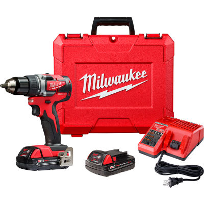Milwaukee 2801-22CT M18 1/2" Compact Brushless Drill/Driver Kit