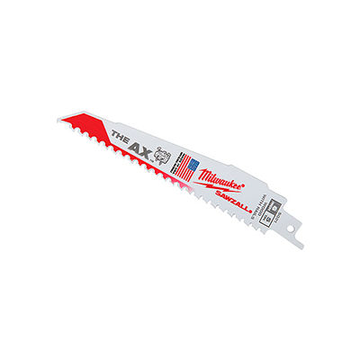 Milwaukee® 48-00-8021 6" 5 TPI The AX SAWZALL® Blade (25 Pack)