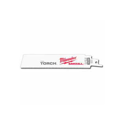Milwaukee® 48-00-8784 6" 18 TPI The Torch™ SAWZALL® Blade (25 Pack)