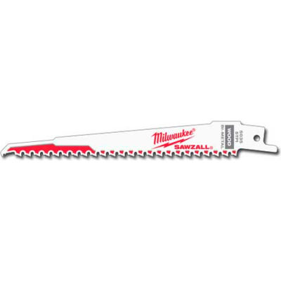 Milwaukee® 48-01-7035 6" 5 TPI SAWZALL® Blade (100 Pack) - Pkg Qty 100