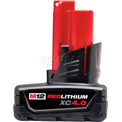Milwaukee® 48-11-2440 12V Li-Ion M12 Battery 4Ah Extended Capacity
