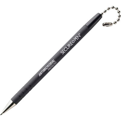 MMF Industries™ Replacement Pen, Black Ink, Black Barrel, 1 Each