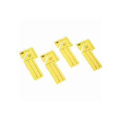 MMF "Out Key" Control Tags 201300212 - Yellow, Pack of 24 Tags