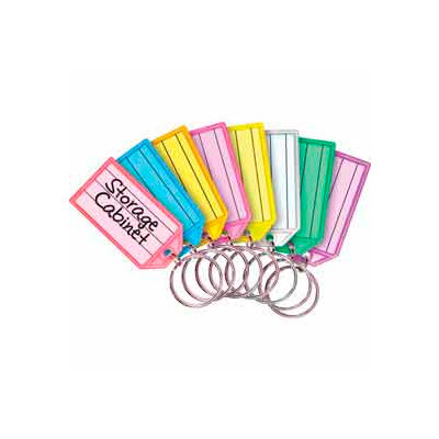 MMF STEELMASTER® Multi-Color Replacement Key Tags 201400747 Assorted 4 Pack - Pkg Qty 2