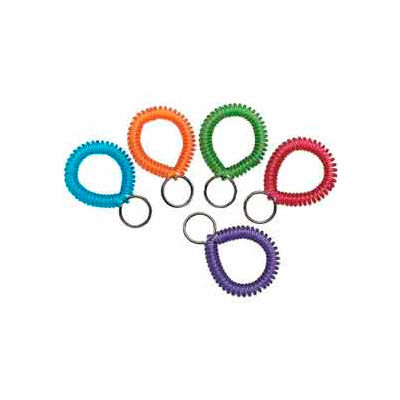 MMF Wrist Coil 20145AP47 - Assorted Colors, Retail Packaging, Pack of 10 Coils - Pkg Qty 10