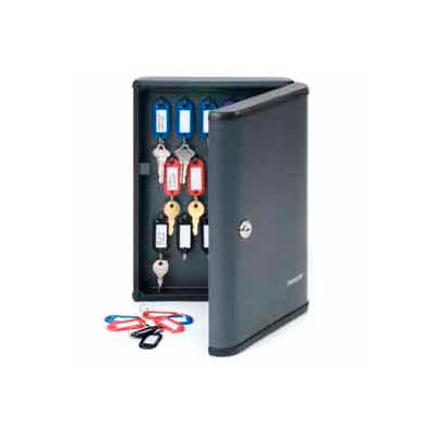 MMF STEELMASTER® 30-Key Security Cabinet 2017230G2 - 9"W x 2-3/4"D x 12-1/8"H, Charcoal Gray