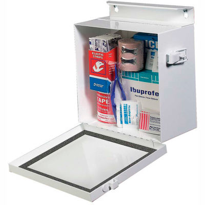 MMF STEELMASTER® Multipurpose Box 201905706 - First Aid or Spill Kit, White